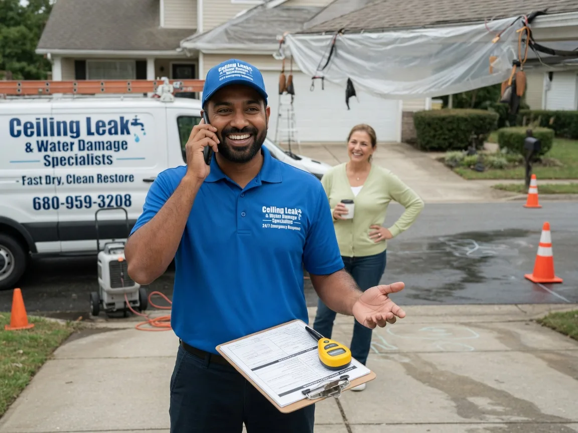 Ceiling Leak Cleanup Lowell, WI FAQs